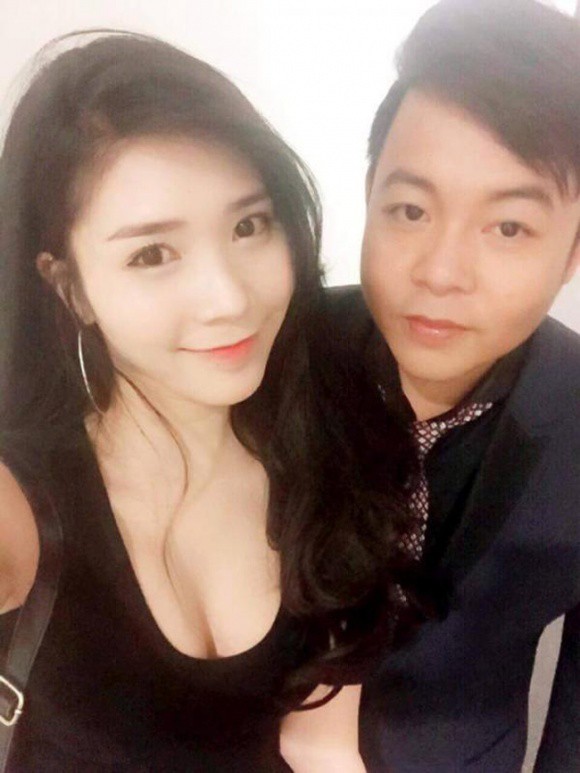 Quang Lê và bạn gái cũ Thanh Bi.